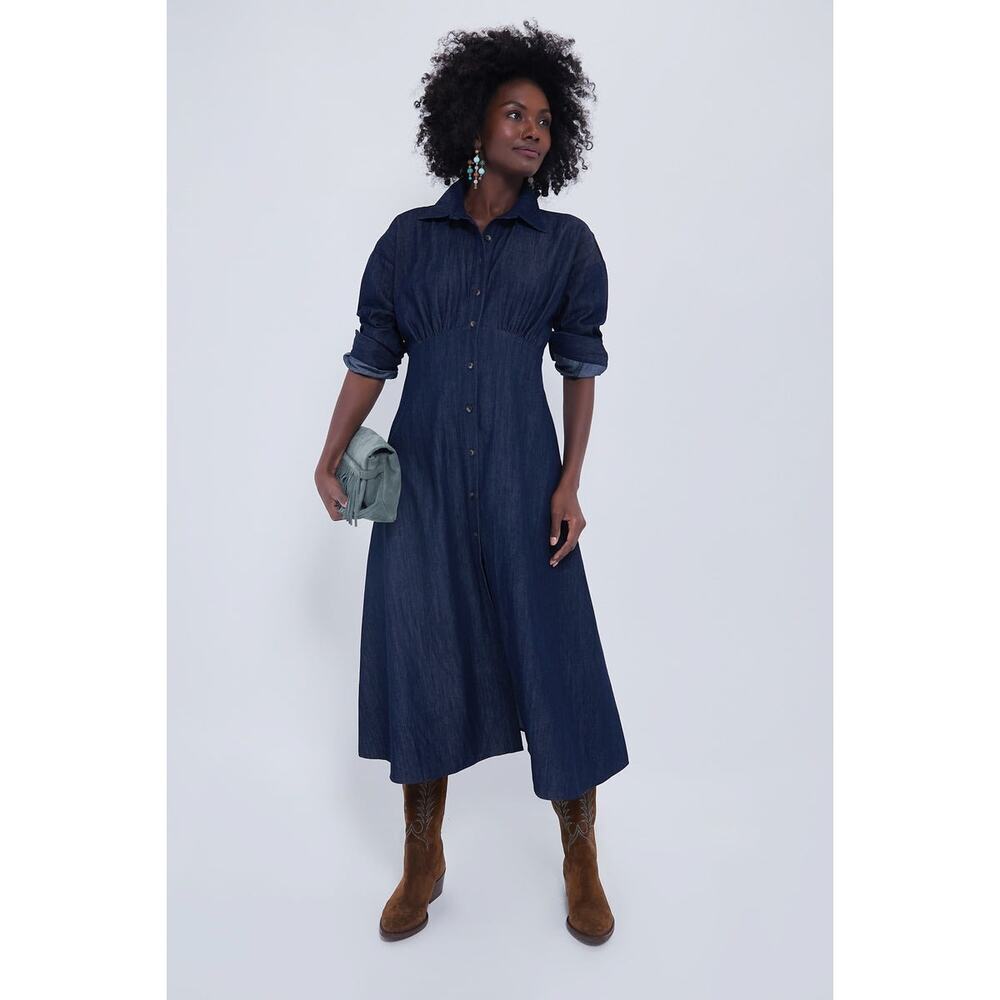 TUCKERNUCK Denim Allyson Dress Size XXL NWT Retail $168 Tuckernuck